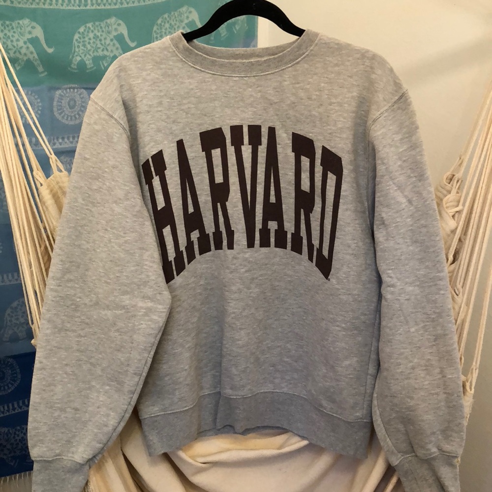 Vintage Harvard university crew neck sweatshirt